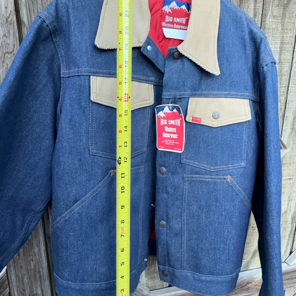 Vintage Western. 1980’s undanfordized (not sure if raw)denim. Quilted lining.